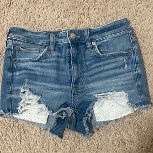 American Eagle Denim Distressed Women Shorts